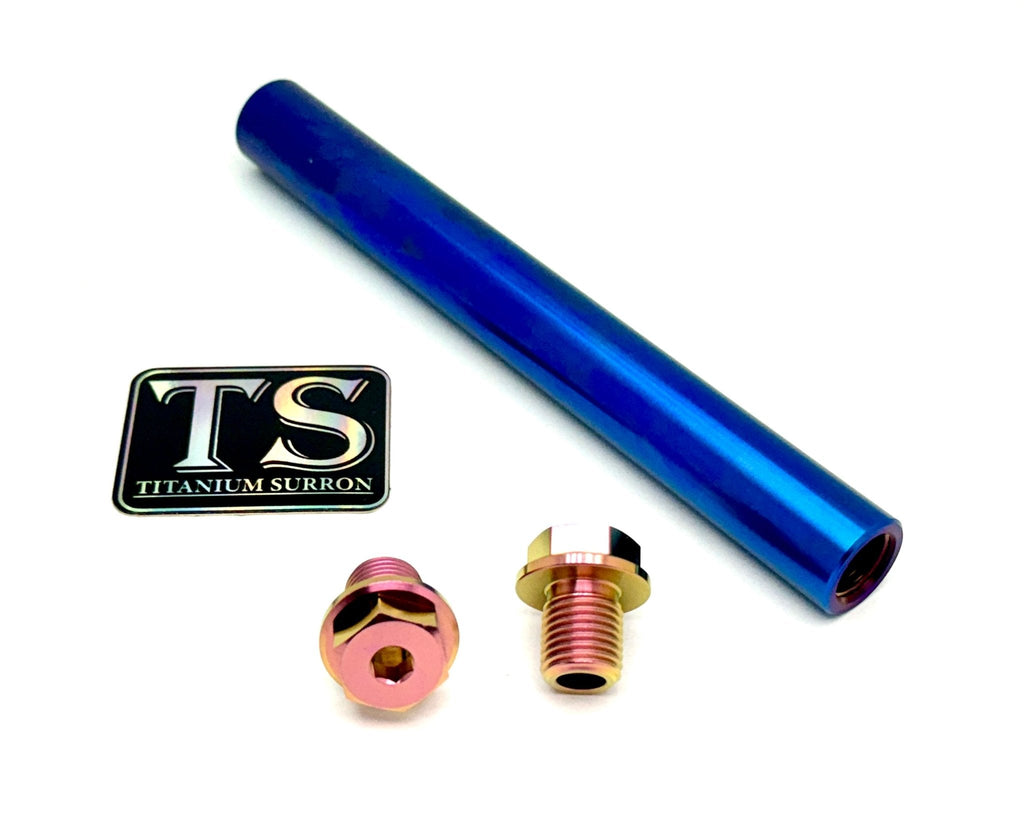 FastAce Fork Titanium Axle and Two Axle Bolts (3 Pieces)