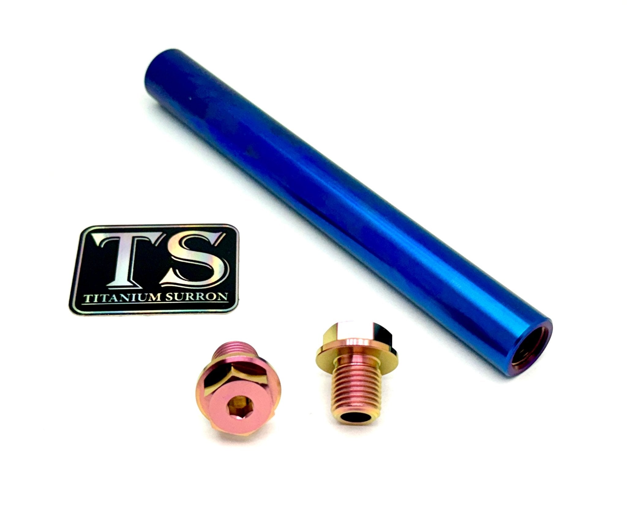 FastAce Fork Titanium Axle and Two Axle Bolts (3 Pieces)